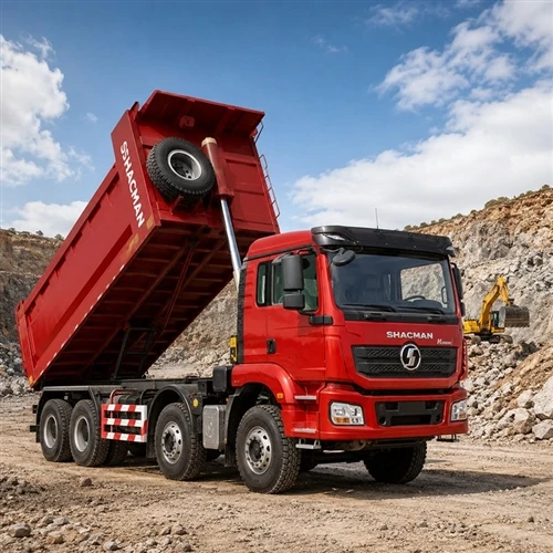 Nima uchun SHACMAN 8x4 damperli yuk mashinalari xorijdagi infratuzilma loyiha...